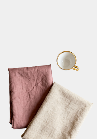 Flauschige Kissenbezüge aus Leinen