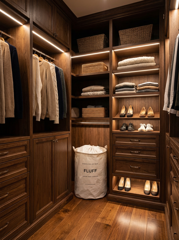 Fluff Dream Nest Hamper Laundry Bag