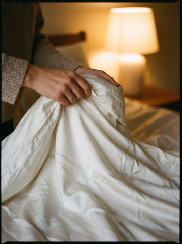 Flauschiger Bambus-Bettbezug