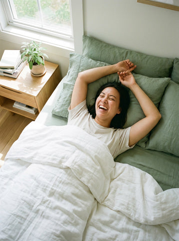 Ensemble de draps en lin Fluff